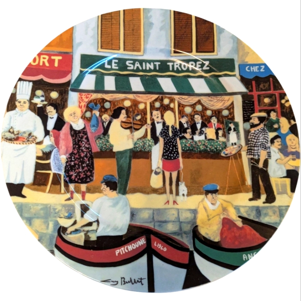 Guy Buffet Accent Collection Saint Tropez Dinner plate
